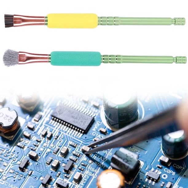 Cepillo de limpieza Likrtyny para placa base IC con cerdas de acero