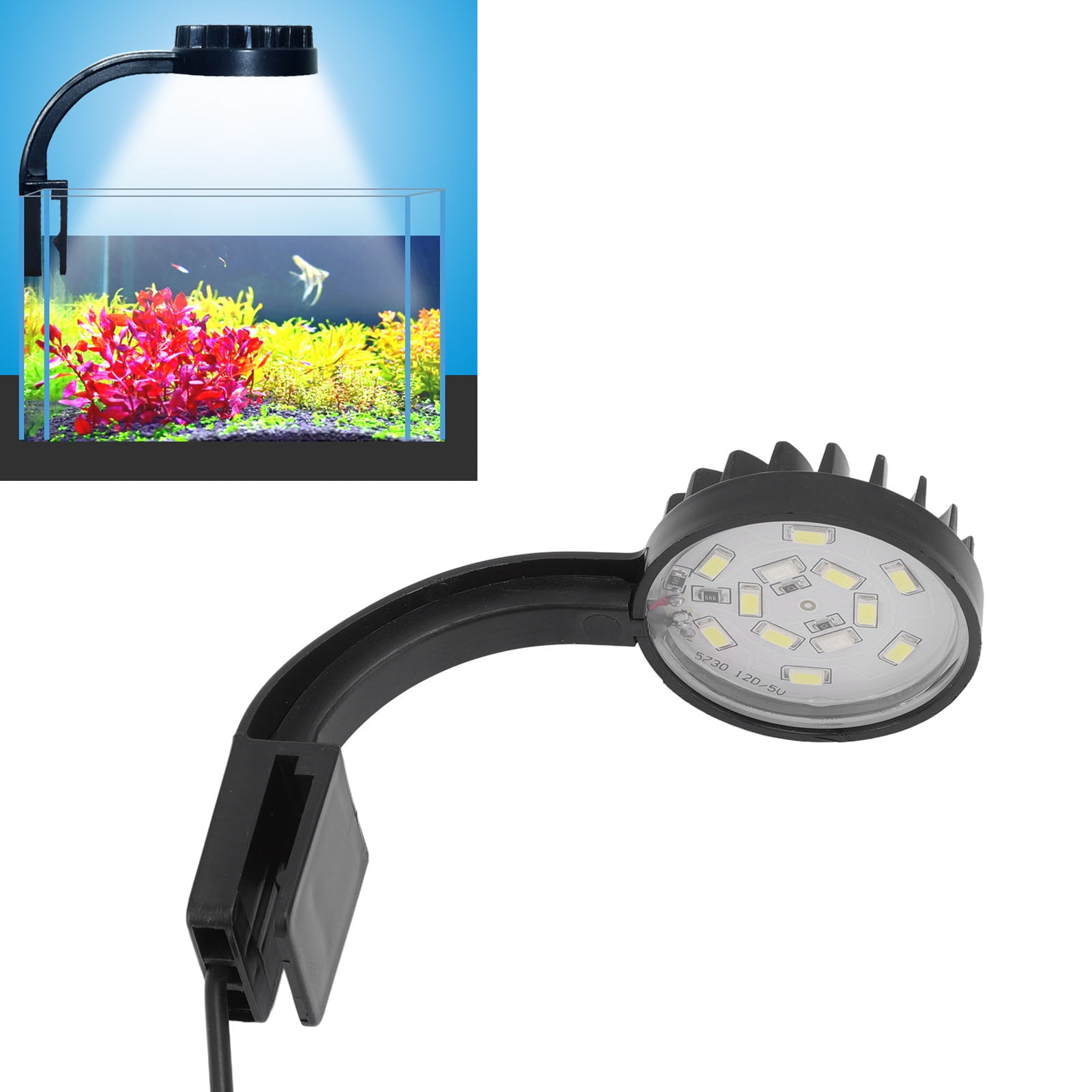 Buy Amonsee LED Aquarium Light,LED Fish Tank Light Multifunction High