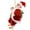 Red, variant on Yucurem Christmas Santa Claus Musical Climbing Rope, Funny Plush Electric Santa Claus Climbing Rope Figure for Tree, Window, Wall, Home Decor (Red)