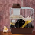 thumbnail image 2 of Miangastore Pet Cage Coffee Plastic 1Pack 12.2X9.4X7.1In, 2 of 9