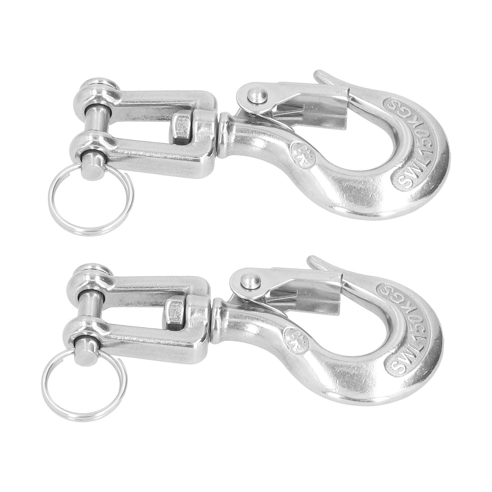 ACOUTO Clevis Hook, Slip Hooks 2Pcs 304 Stainless Steel For Port