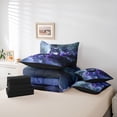 thumbnail image 6 of Castle Fairy Twin Safari Wolf Crow Rose Butterfly Bedding Set, 6 of 8
