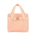 thumbnail image 2 of Huayishang Lunch Box for Women Oxford Cloth Thermal Insulation Hand-Held Lunch Bag Pink Dots, Kitchen Essentials Clearance Sale Pink, 2 of 2