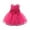 Hot Pink, variant on TBWNWG Girls Fashion Festival Christening Dress Sleeveless Bowknot Mesh Elegant Party Gown,Sizes 3-6 Months
