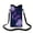 Purple butterfly print, variant on Neoprene Cell Phone Sleeve Pouch Case Bag with Crossbody Strap Neck Lanyard for Women Men 7.6 X 4.3 Inches-Vintage Boho-Grey Shockproof Universal Phone Bag