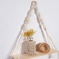 thumbnail image 2 of Shelf Boho Decor Shelves on Wall Wood Decoration for Bedroom Living Room B, 2 of 7