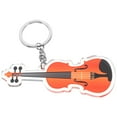 thumbnail image 4 of KAKOWELY Llavero de violín novedoso, instrumento musical, elegante colgante de fiesta musical para bolso, cartera, billetera., 4 of 5