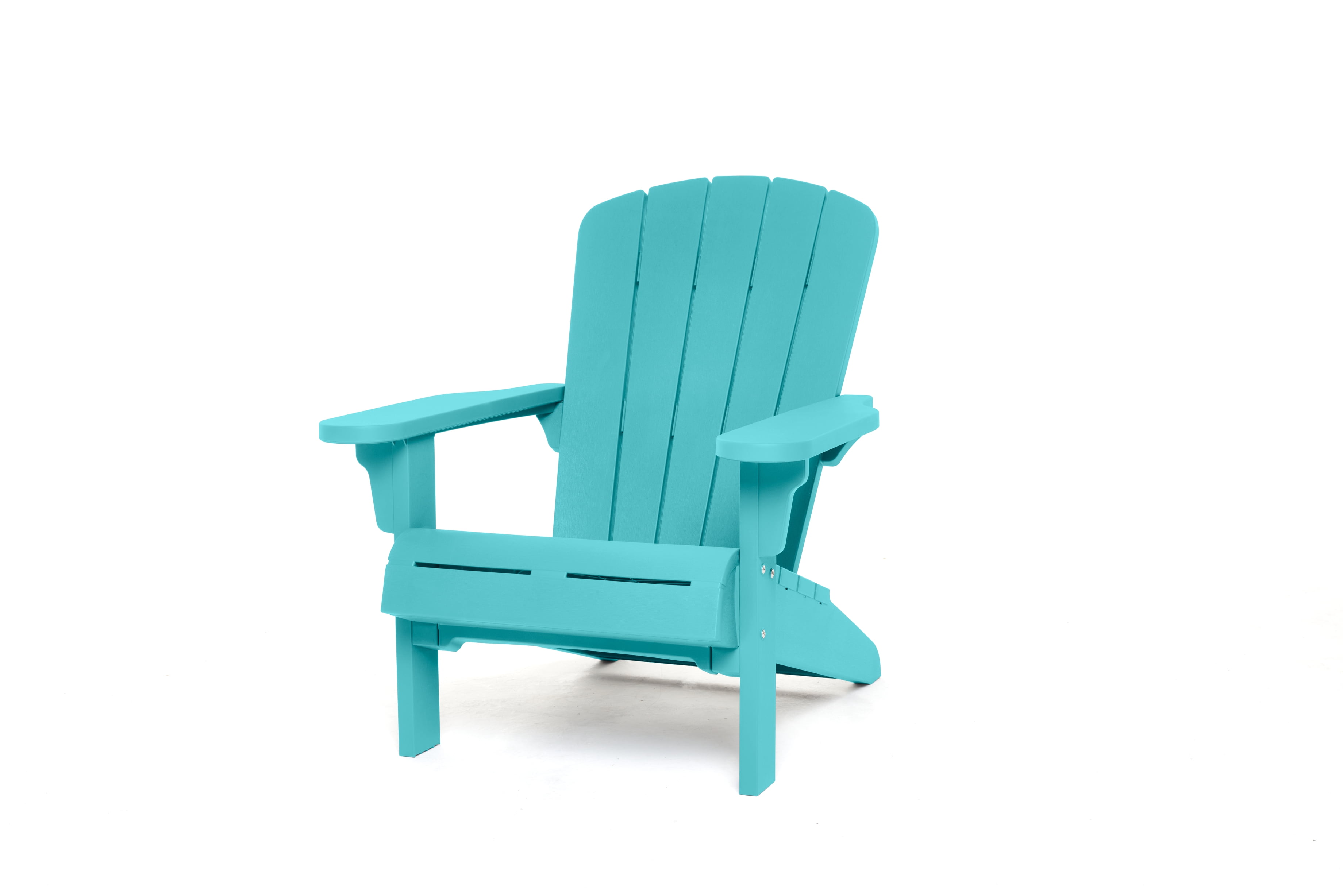 Keter Adirondack Chair, Resin Outdoor Furniture, Teal