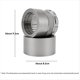 thumbnail image 5 of Distribuidor de Café Ajustable de 51 mm, Aguja para Mezclar Café en Polvo, Gris, 5 of 5
