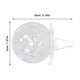 thumbnail image 3 of 1 Establecer adorno de bola de cristal para la mesa de agua de agua Decoración de la esfera de cristal, 3 of 8