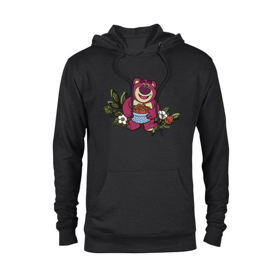 Disney and Pixar’s Toy Story Lotso Strawberry Fest - Pullover Hoodie for Adults - Customized-Black