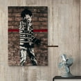 thumbnail image 3 of wall26 Canvas Print Wall Art Banksy British Artist Child Kid with Spray Paint Can Graffiti &amp; Street Art Urban Illustrations Modern Art Boho for Living Room, Bedroom, Office - 16"x24", 3 of 5