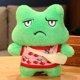 thumbnail image 3 of Juguetes de peluche de rana Kawaii para niña, vestido encantador, muñecas de rana recubiertas, almohada de rana suave y Linda, regalo de cumpleaños, novedad de 30cm, 3 of 5