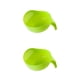 thumbnail image 4 of Cateissary Cuenco para lavadora de arroz, herramientas de drenaje para limpieza de alimentos, utensilio de cocina profesional Universal, cestas de verde 2piezas, 4 of 6