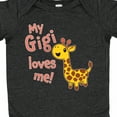thumbnail image 4 of Inktastic My Gigi Loves Me- Cute Giraffe Boys or Girls Baby Bodysuit, 4 of 5