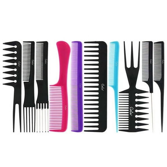 Cala 10 pcs hair comb set