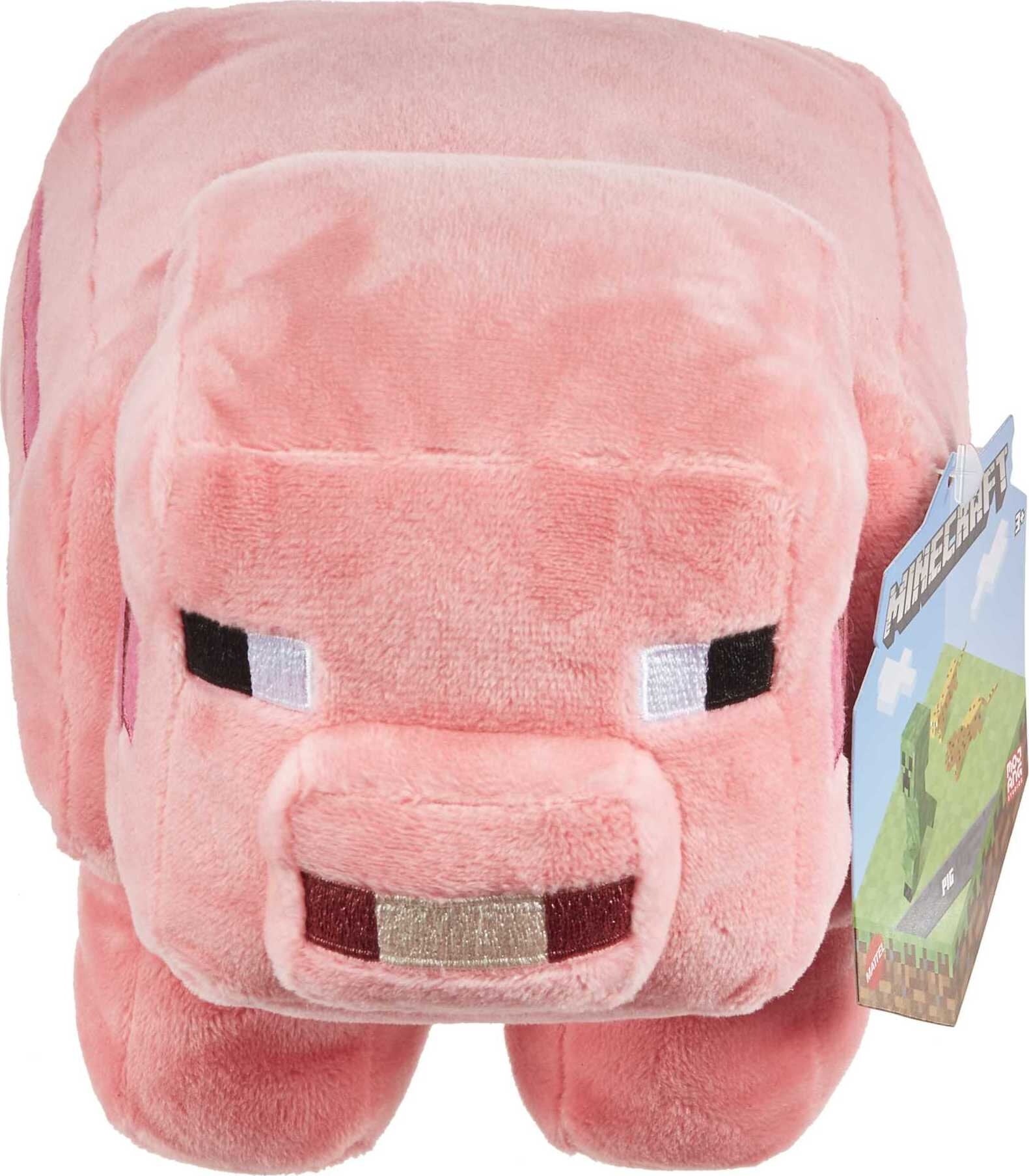 Minecraft Basic Plush Pig Stuffed Animal Soft Doll Inspired by