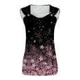 thumbnail image 7 of kytmyeq Womens Tank Top Dressy Casual Shirts Summer Loose Fit Camisole Cute Trendy Clothes Sleeveless Blouses, 7 of 7