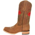 thumbnail image 2 of Women's Western Leather Floral Embroidered Cowgirl Boot, 2 of 5