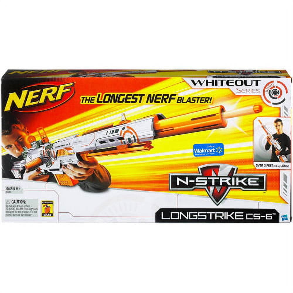 The BERSERK LONGSTRIKE - Bolt-action Sniper Nerf Longstrike