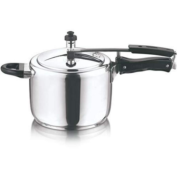 Vinod 5L Stainless Steel Inner Lid Sandwich Bottom Pressure Cooker, 5-Liter