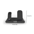 thumbnail image 3 of Wireless Charger Cellphone Watch Charging Station Dimmable LED Calendar Pad Temperature Display Multifunctional Dock, 3 of 9