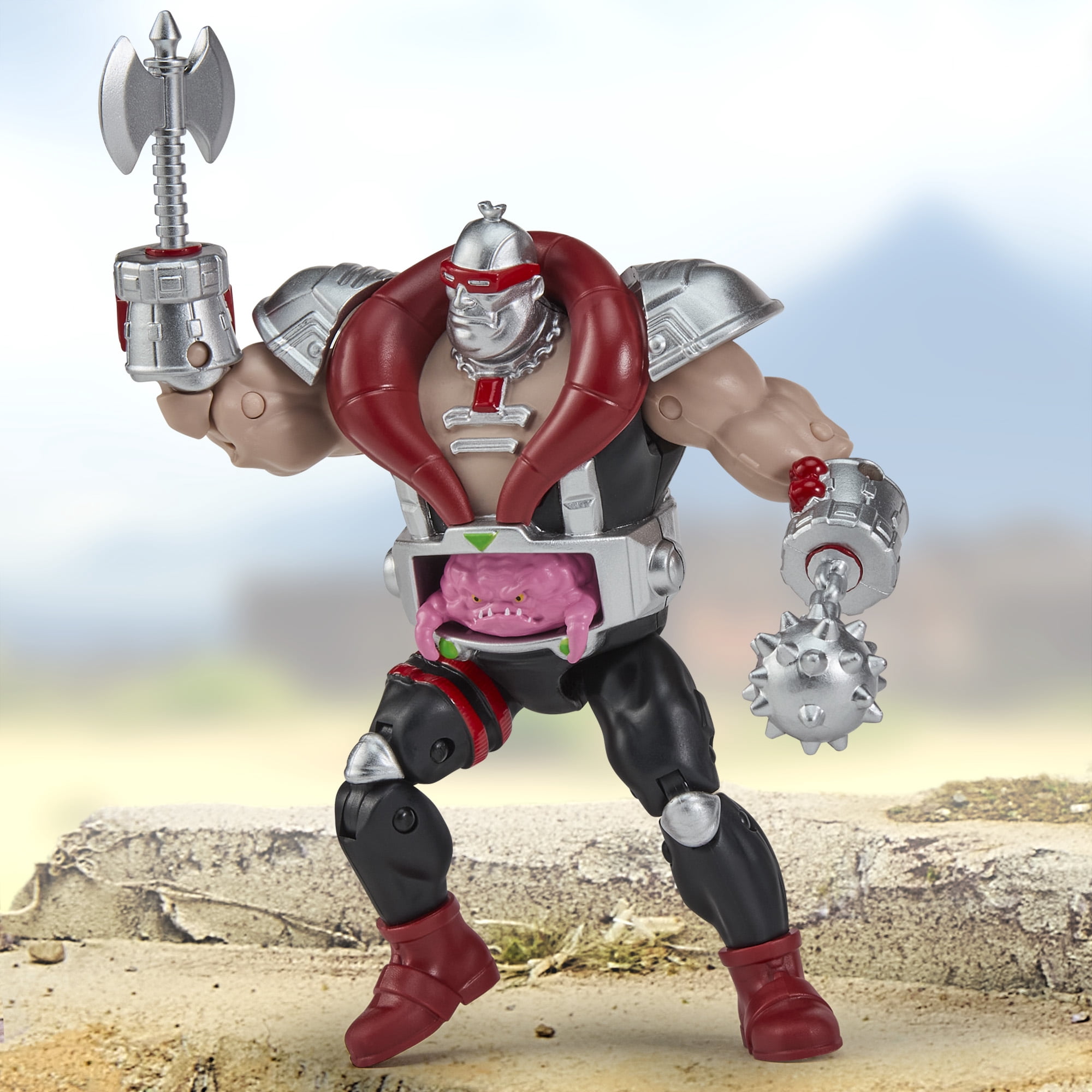 TMNT x G.I. JOE: Destro x Krang Action Figure with Accessories by Playmates Toys