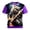 Purple, variant on ZHOGXU Boys Music Festival Graphic Tee Short Sleeve O Neck Summer Top For Kids Party Stage Fashion Soft,Travel Vacation,Purple,14-15 Years