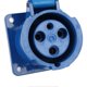 thumbnail image 3 of 220?250V 63A Industrial Connector 2P+E 3Pin Straight Plug IP67 Waterproof for Agriculture, 3 of 5