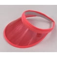thumbnail image 2 of Sombrero de verano con protección UV, color caramelo, con película de plástico de PVC, para publicidad, 2 of 5