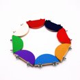 thumbnail image 1 of 15cm Squirrel Claw Grinding Board Multicolor Semicircle Bird Cage Accessories For Hamsters Squirrels (random Color), 1 of 8