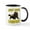 White/Black Inside, variant on CafePress - Honey Badger Whisperer Mug - 11 oz Ceramic Mug - Novelty Coffee Tea Cup