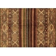 thumbnail image 1 of Ahgly Company Indoor Rectangle Abstract Brown Modern Area Rugs, 8' x 10', 1 of 4