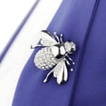 thumbnail image 2 of Broches de animales para mujer, alfileres chapados en oro, broche de Zulema  miel de abejas broches, 2 of 7