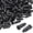 Black, variant on 150 Pcs Syringe Caps Dispensing Needle Black Syringe Tip Caps for Dispensing Needles Accessories Craft Industrial Use (Black)