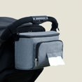 thumbnail image 5 of Bolsa organizadora de cochecito de gran capacidad accesorios para cochecito de bebé bolsa de pañales con gancho bolsillo para coche buena calidad, 5 of 5