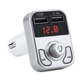 thumbnail image 1 of Universal B3 Transmisor FM inalámbrico Soporte Tarjeta TF Llamada manos libres Bluetooth Coche Reproductor de MP3 Dual USB Teléfono celular Cargador automático Eigraketly DZ4679-04B, 1 of 2