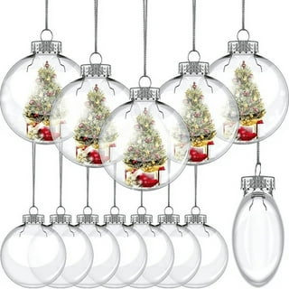 Flat Clear Ornaments
