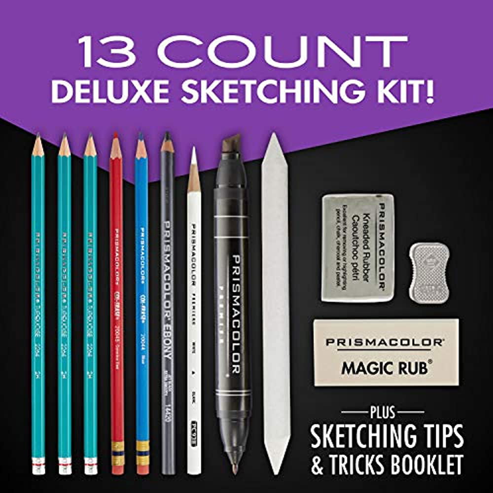 Prismacolor Premier Deluxe Sketching Set 13/pkg 070735008176 for sale  online
