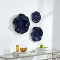 thumbnail image 5 of Uttermost Abella Blue Ceramic Wall Decor, S/3, 5 of 8