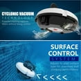 thumbnail image 2 of Cordless Robotic Pool Cleaner Pool with Dual Motors Self Parking for Flat Ground Pools White, 2 of 7