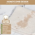 thumbnail image 3 of 6 Pack Kitchen Towels and Dishcloths Sets,100% Cotton Soft Absorbent Quick Drying Dish Towels for Kitchen,Washing Dishes,12x12 Inches, Multi Color, 3 of 5
