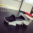 thumbnail image 6 of BONIXOOM House Slippers For Woman Clearance None None V-Day Casual Summer Walking Shoes Women Black Size 39, 6 of 8