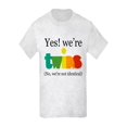 thumbnail image 1 of CafePress - Yesweretwinsfraternal T Shirt - Kids Light T-Shirt, 1 of 1