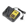 thumbnail image 3 of Cargador de batería para herramienta eléctrica DC21V 25W DCB112, multifuncional, profesional, para taladro eléctrico resistente, estándar de . UU., 3 of 8