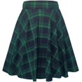 thumbnail image 2 of Women's Basic Flared Casual Mini Skate Skirt Versatile Stretchy, 2 of 3