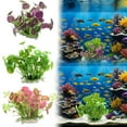 thumbnail image 4 of Plastic Plant Grass Aquatic Décor, Realistic Artificial Water Grass for Aquarium Fish Tank, Lifelike Hiding Spot for Fish & Amphibians, Evergreen Aquascaping Ornament, , , Plastic Water Plant*1 Piece, 4 of 4