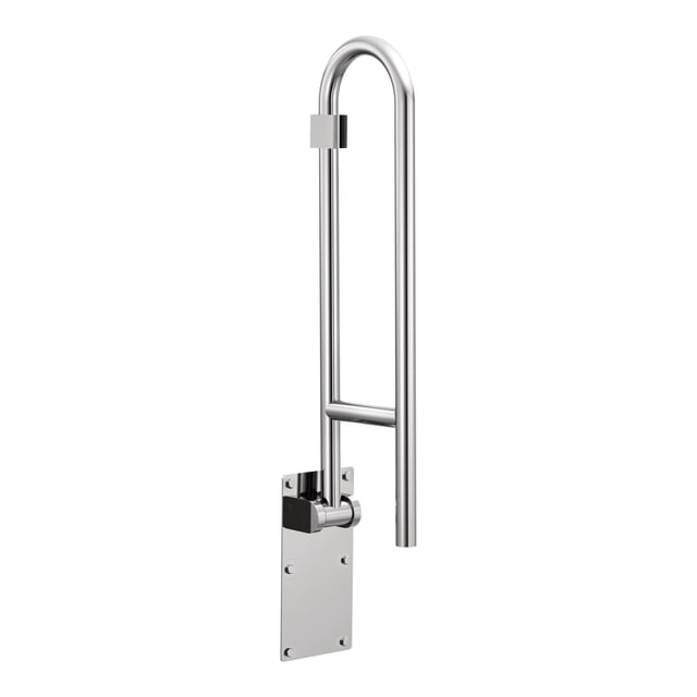 Moen R8960FD Barre de Préhension de Salle de Bain 30 Pouces à Visser avec Poignée Texturée, Inox