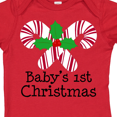 thumbnail image 4 of Inktastic Baby's 1st Christmas Candy Canes Boys or Girls Baby Bodysuit, 4 of 5