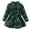 Green, variant on Baby Girls Lightweight Jacket Long Sleeve Ruffled Hem Plaid Dress Shacket Toddler Kids Warm Outwear Coat Shirt (3-24 Months)